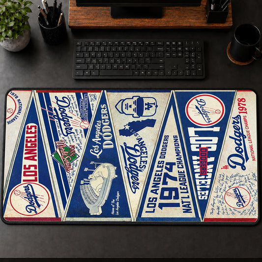 All Baseball Teams Vintage Anniversary For Baseball Fans  Desk Mat Mouse Pad Plus Size - 5to9vibe