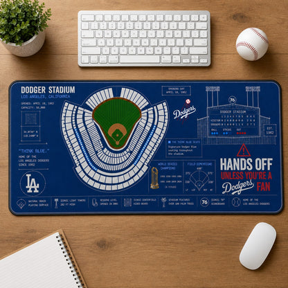 All Baseball Legendary Stadiums Masterplan Desk Mat Mouse Pad Plus Size - 5to9vibe