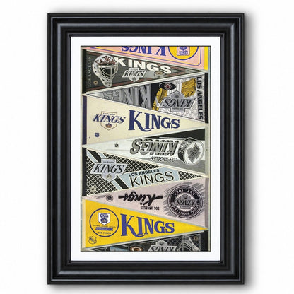 All Hockey Teams Vintage Pennant Anniversary For Fans No Frame Vertical Poster - 5to9vibe