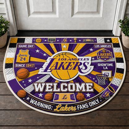 Basketball All Teams Custom Premium Welcome Mat – Personalized Baseball Doormat