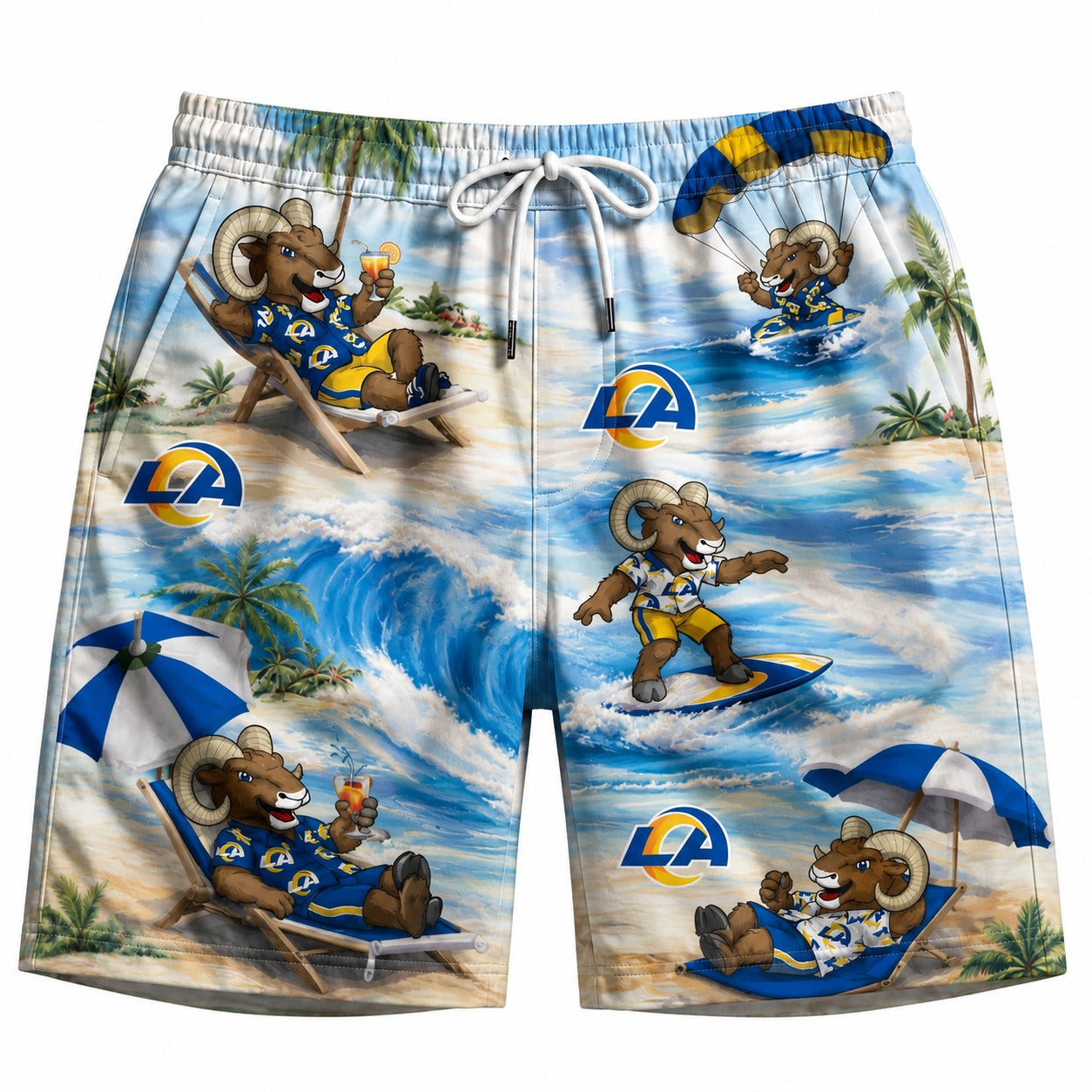 All Football Teams Mascot Beach Viber Unisex Hawaiian Shirt For Men & Women