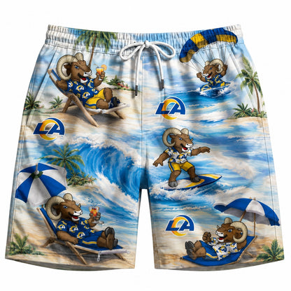 All Football Teams Mascot Beach Viber Unisex Hawaiian Shirt For Men & Women