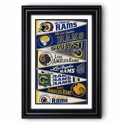 All Football Teams Vintage Anniversary For Fans No Frame Vertical Poster - 5to9vibe