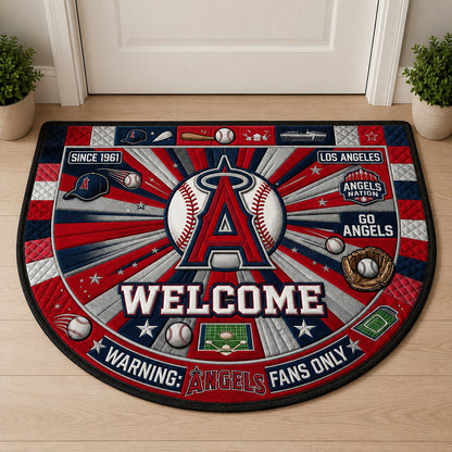 Alfombra personalizada de bienvenida premium de equipo de la MLB – Felpudo de béisbol personalizado