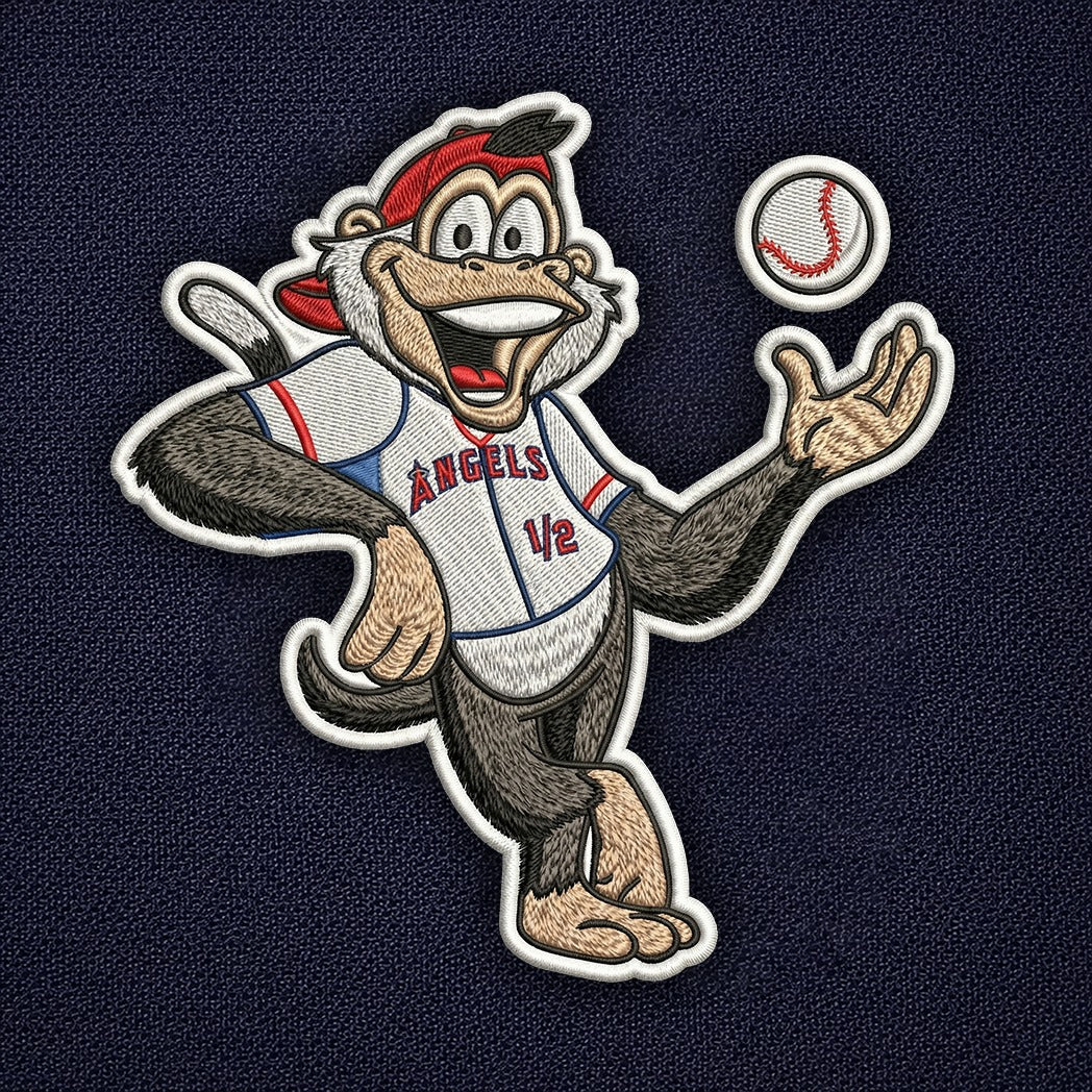 Mascots Baseball Team Embroidered Logo Premium Quarter Zip Sweatshirt, Inspired Quarter Zip Sweater, Unisex Baseball Sweatshirt