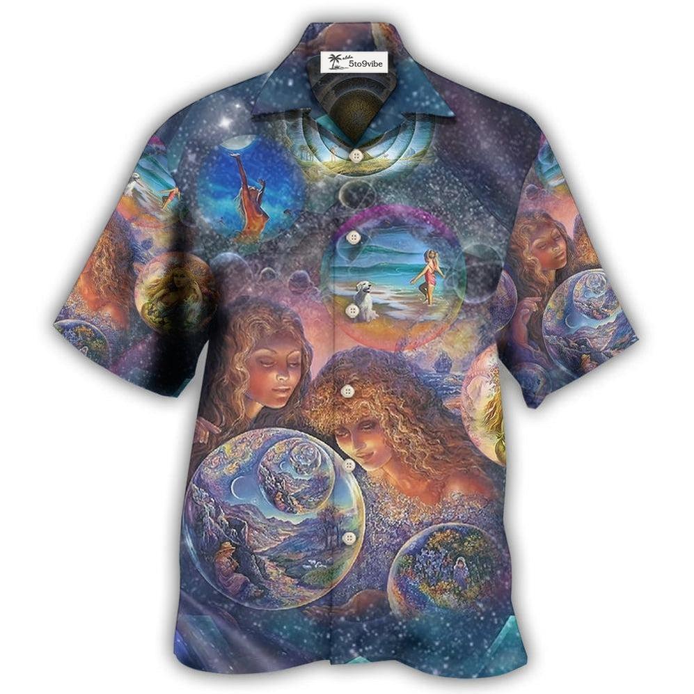 Hawaiian Shirt / Adults / S Earth LD Mysterious Earth - Hawaiian Shirt 