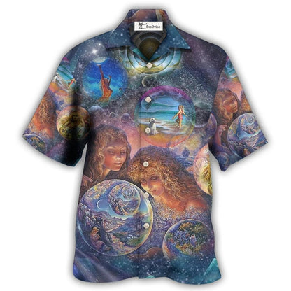 Hawaiian Shirt / Adults / S Earth LD Mysterious Earth - Hawaiian Shirt 