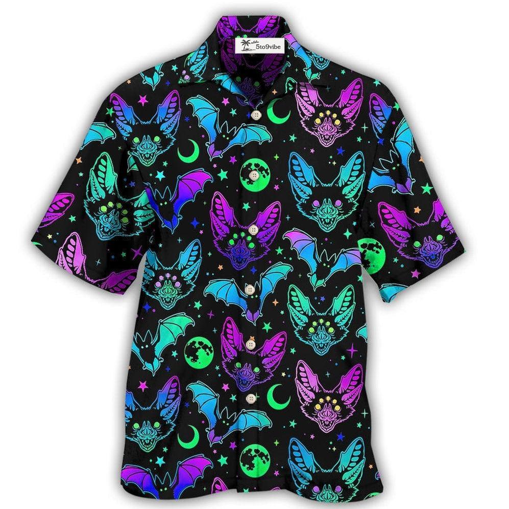 Hawaiian Shirt / Adults / S Bat Neon Magic - Hawaiian Shirt 