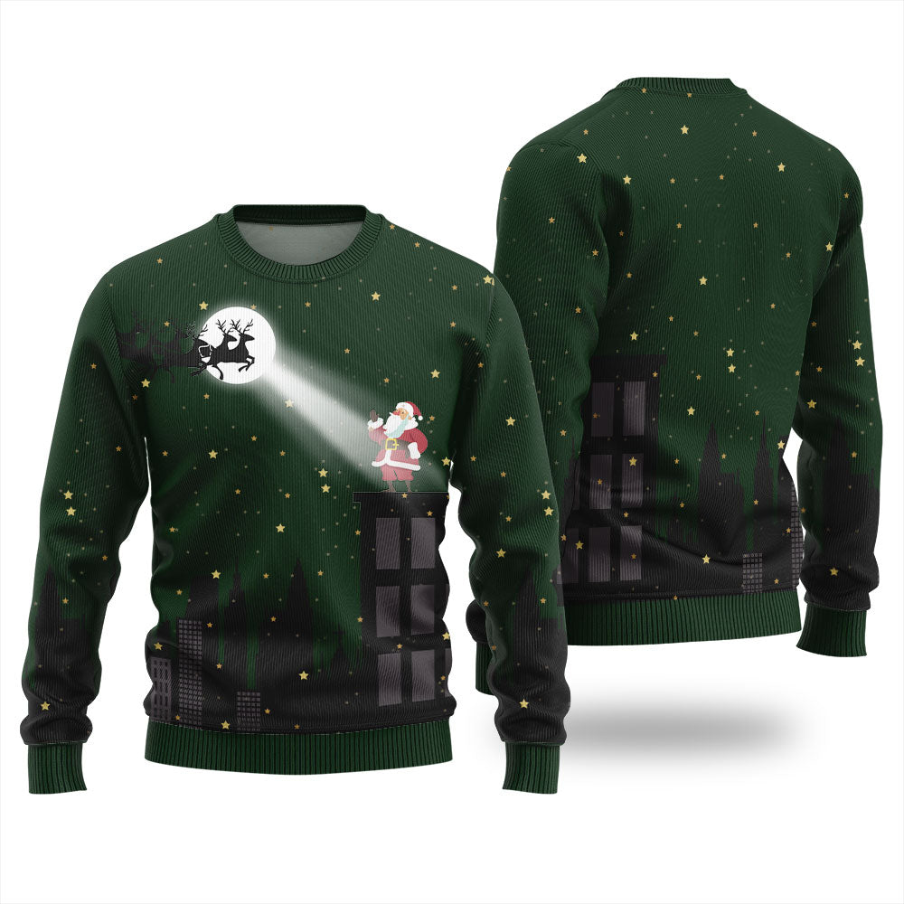 Magical Santa Ugly Christmas Sweater For Unisex