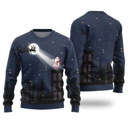 Magical Santa Ugly Christmas Sweater For Unisex