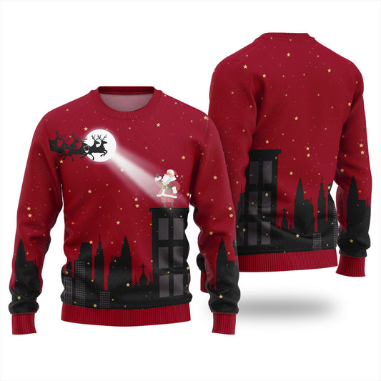 Magical Santa Ugly Christmas Sweater For Unisex