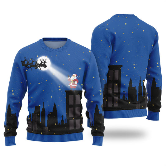 Magical Santa Ugly Christmas Sweater For Women