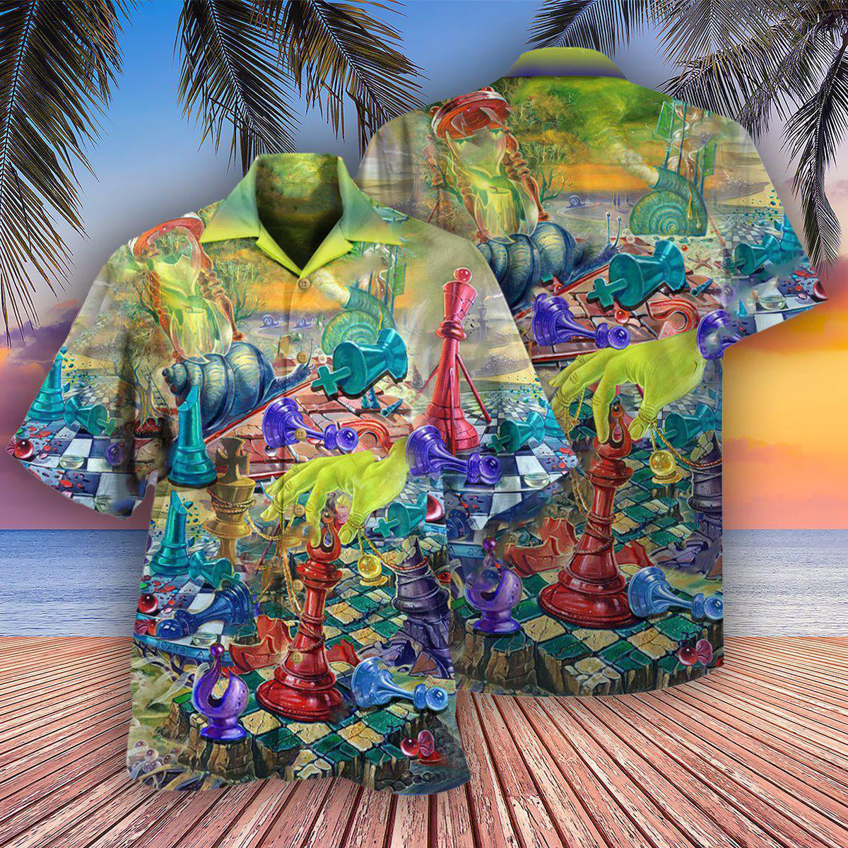 Chess Magical World Cool - Hawaiian Shirt 