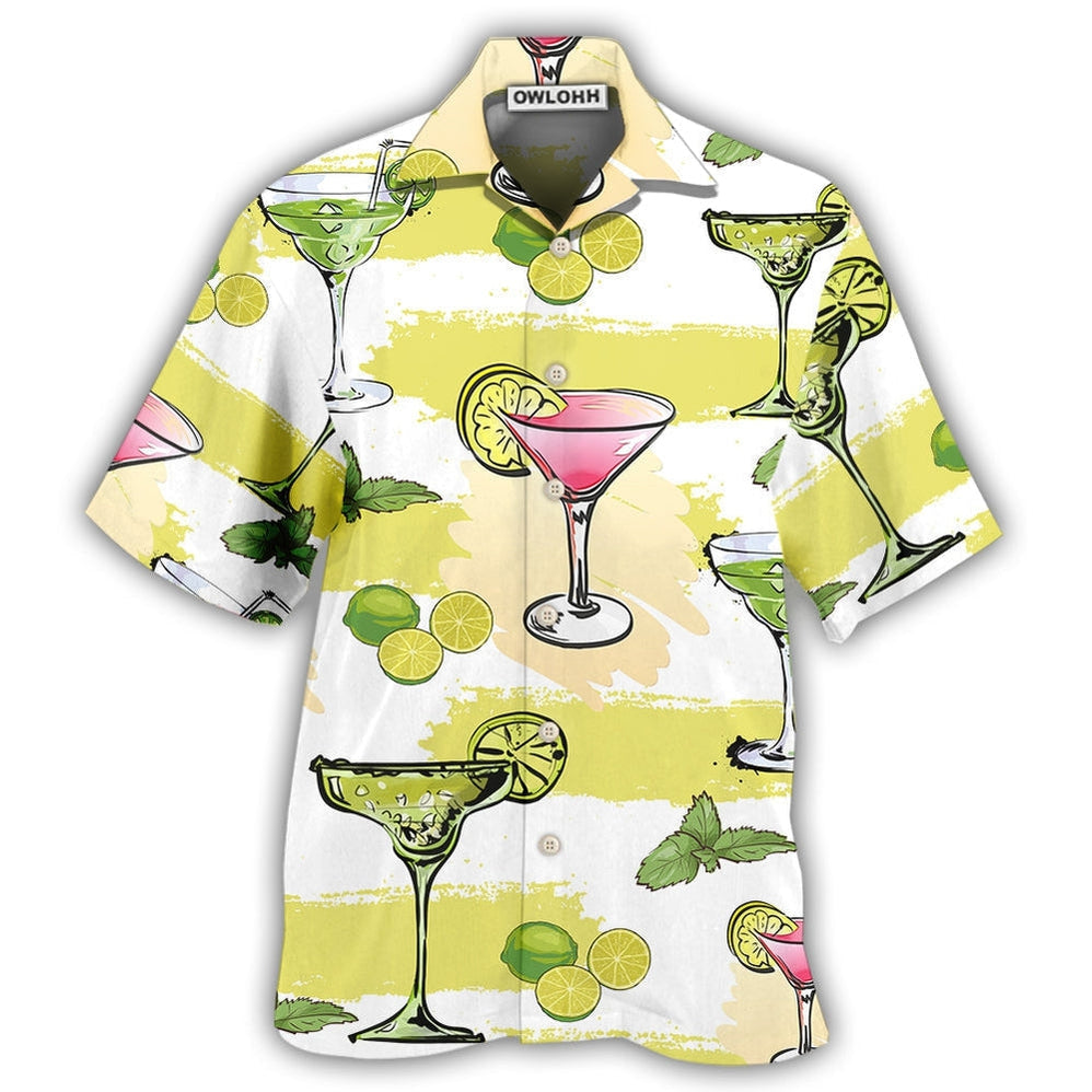 Hawaiian Shirt / Adults / S Cocktail Margarita Summer Party - Hawaiian Shirt 