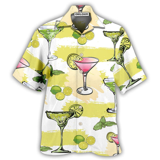 Hawaiian Shirt / Adults / S Cocktail Margarita Summer Party - Hawaiian Shirt 