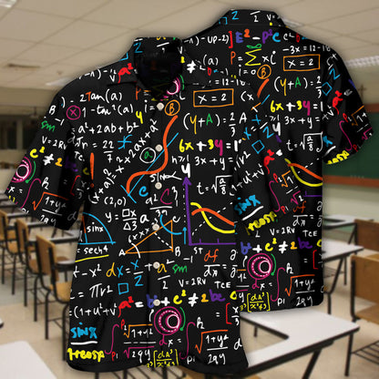 Math Basic Mathematics Style - Hawaiian Shirt 
