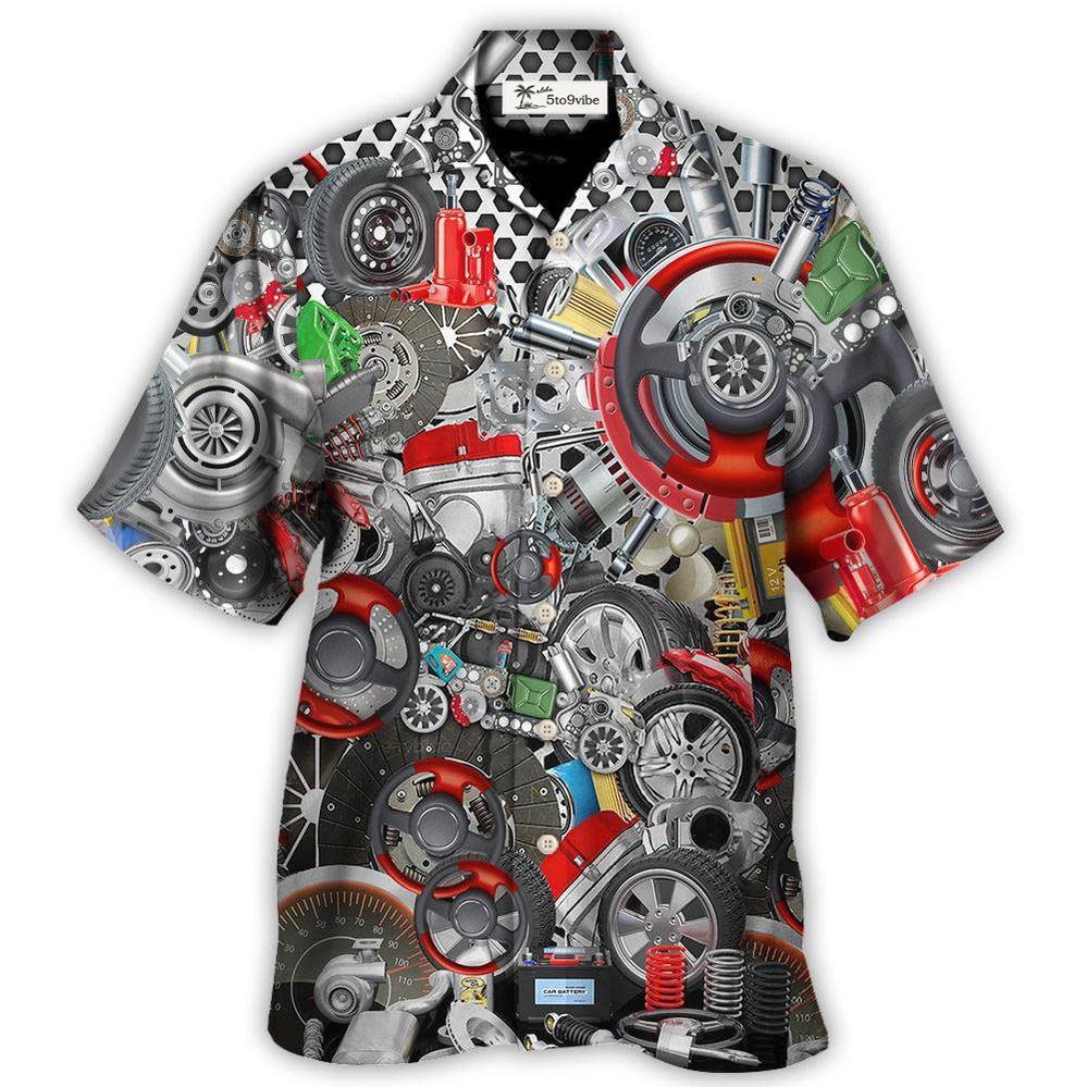 Hawaiian Shirt / Adults / S Mechanic It's Not For The Weak - Hawaiian Shirt 