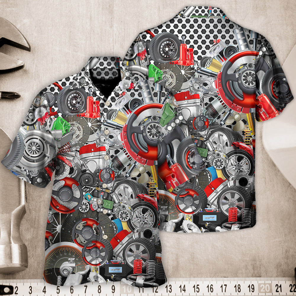 Mechanic It's Not For The Weak - Hawaiian Shirt 