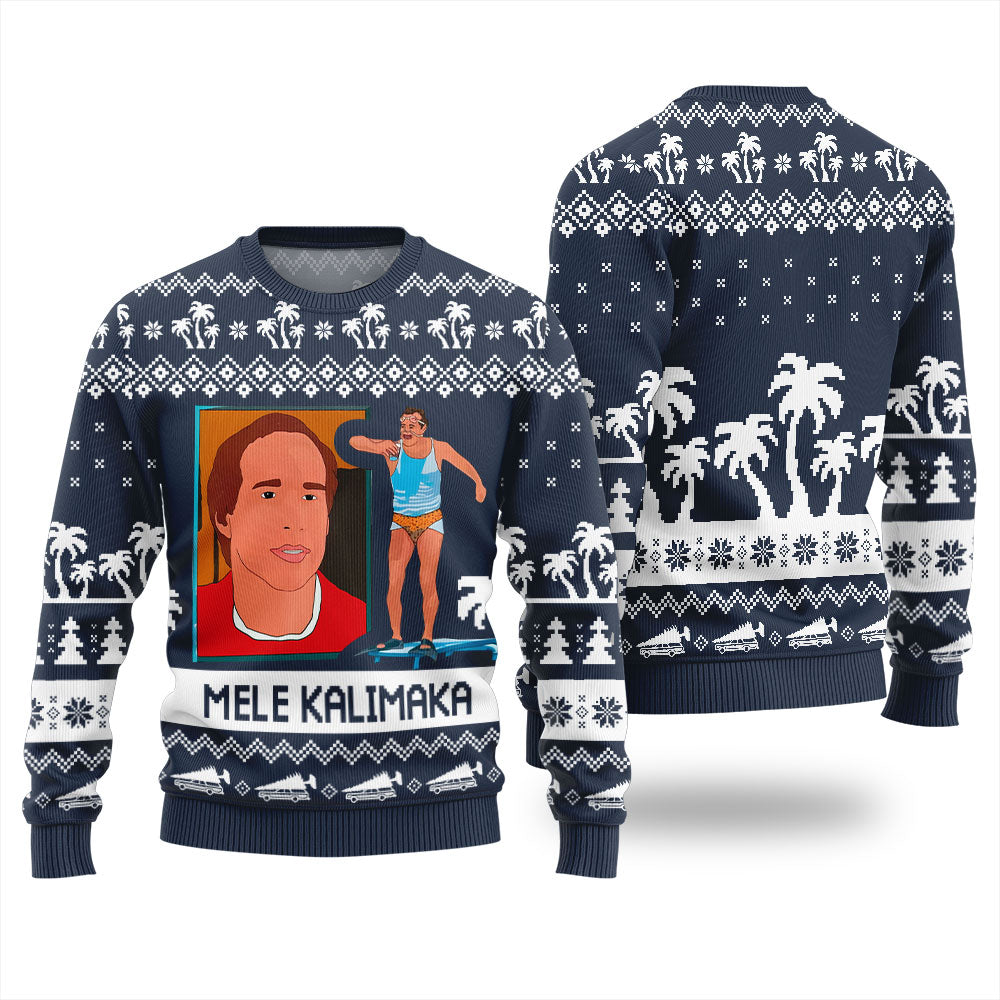 Mele Kalikimaka Funny Holiday Sweater