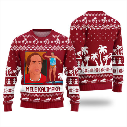 Mele Kalikimaka Funny Holiday Sweater