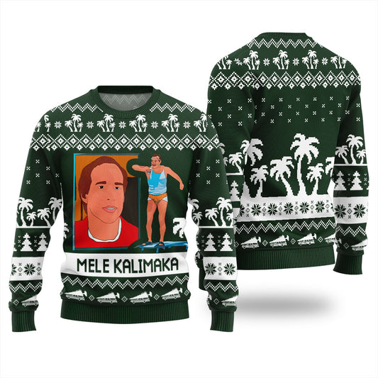 Mele Kalikimaka Funny Holiday Sweater