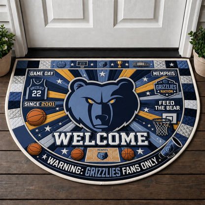 Basketball All Teams Custom Premium Welcome Mat – Personalized Baseball Doormat