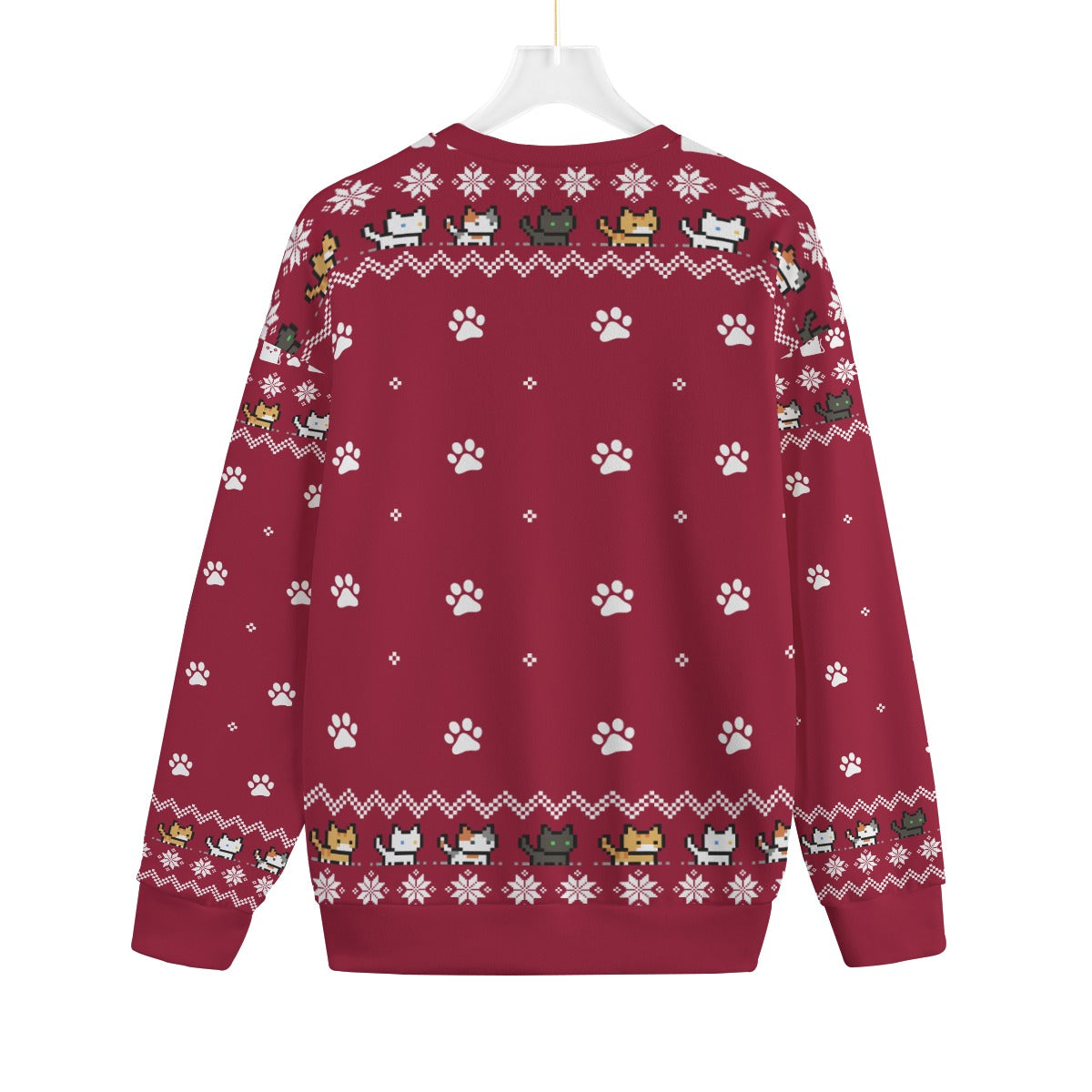 Meowy Catmas Plus Size Ugly Christmas Sweater