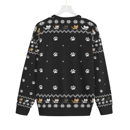 Meowy Catmas Plus Size Ugly Christmas Sweater
