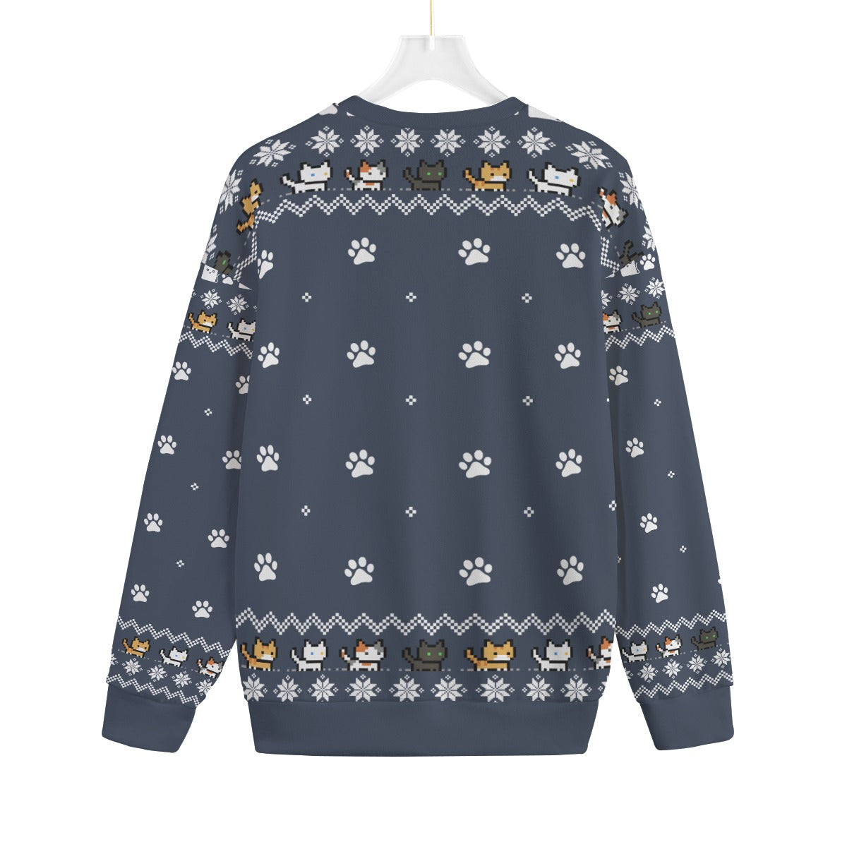 Meowy Catmas Plus Size Ugly Christmas Sweater