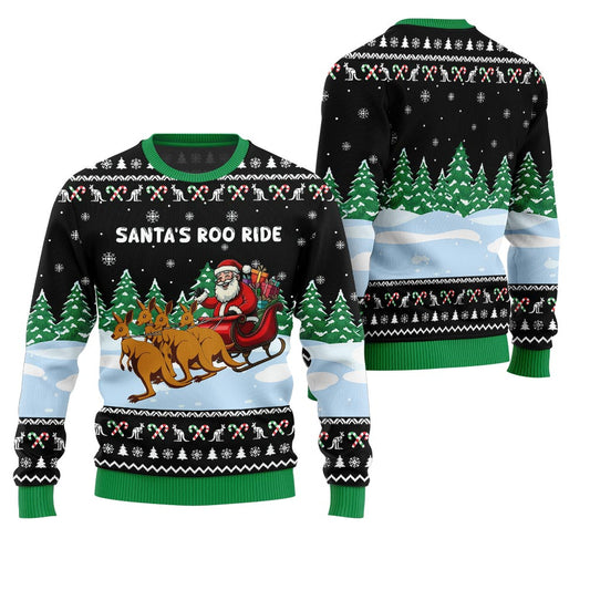 Merry Christmas Australia Santa Ugly Xmas Sweater