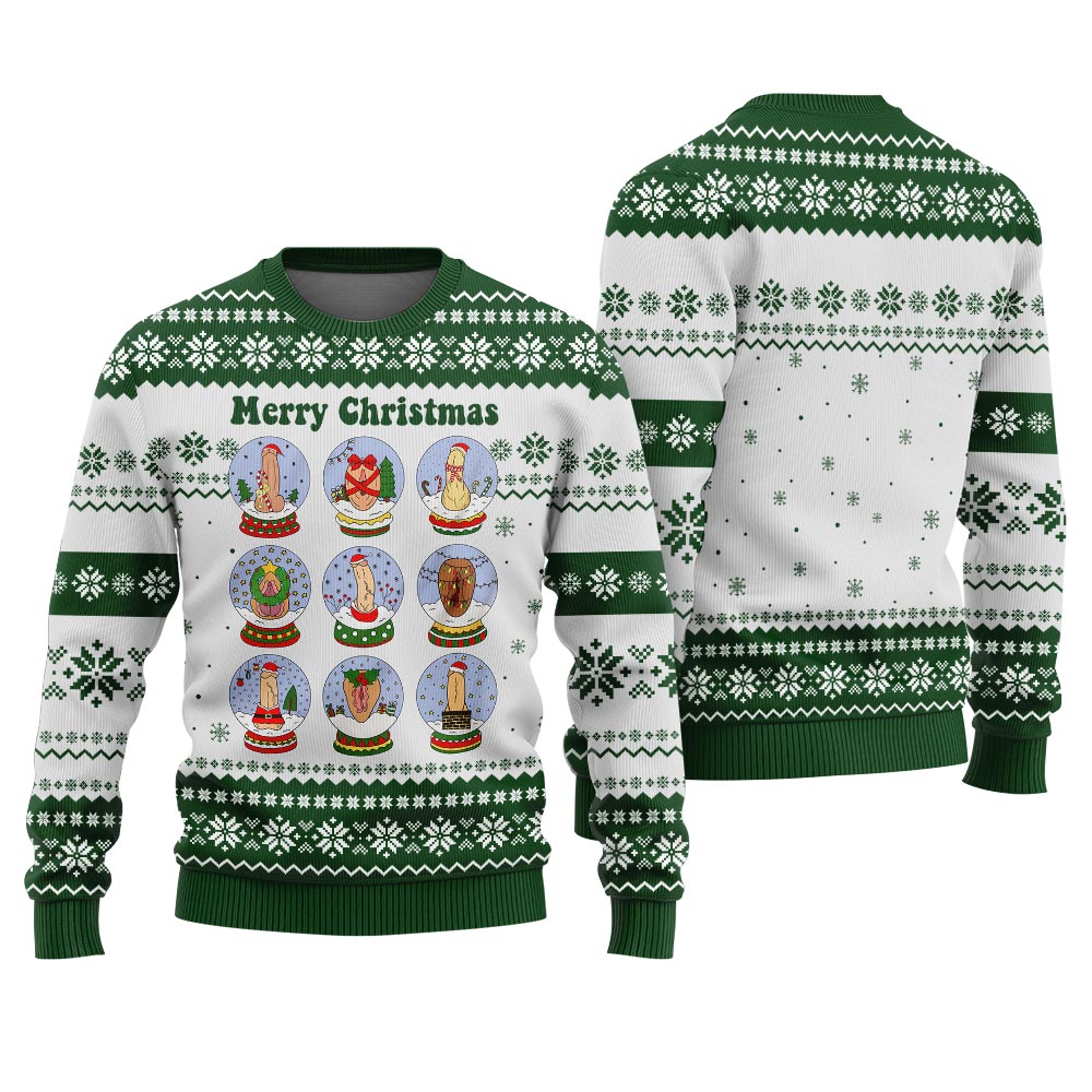 Merry Christmas Funny Santa Funny Christmas Sweaters For Adults