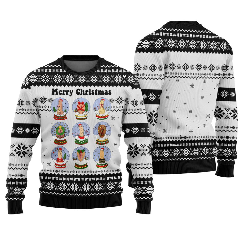 Merry Christmas Funny Santa Funny Christmas Sweaters For Adults