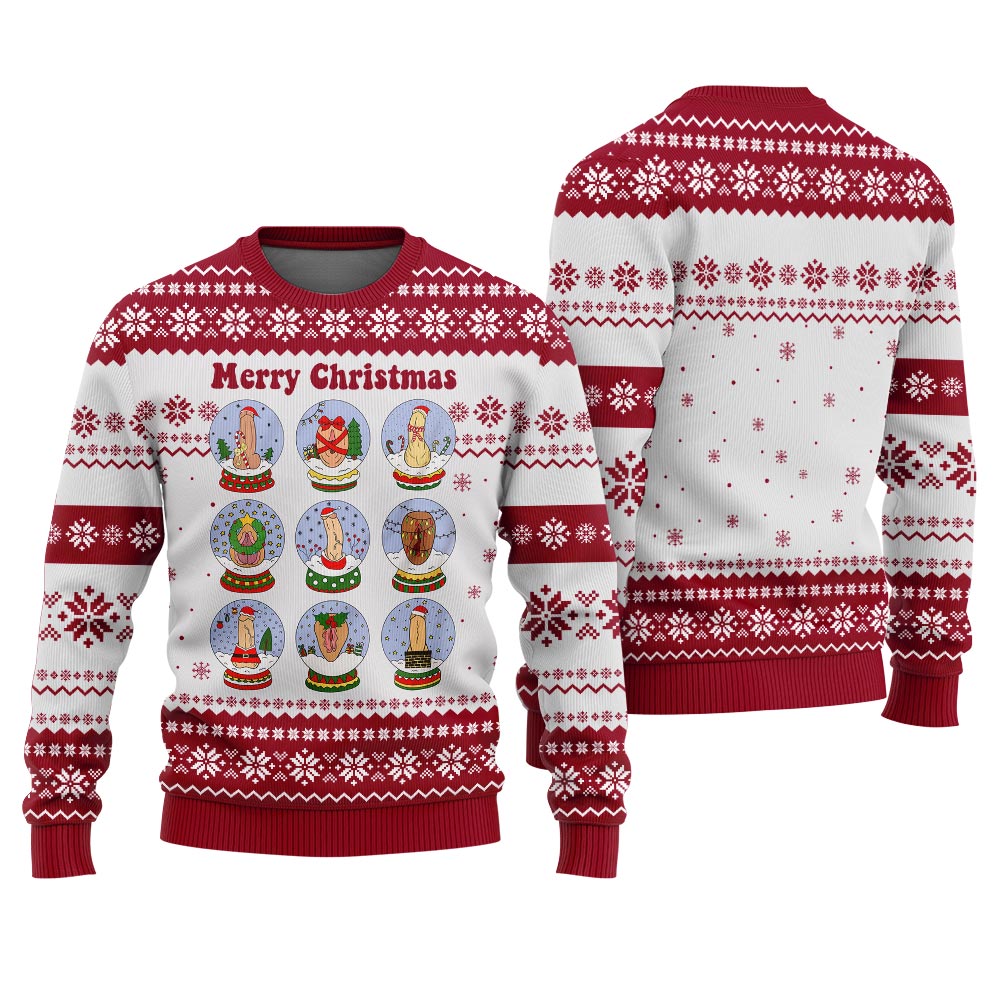 Merry Christmas Funny Santa Funny Christmas Sweaters For Adults