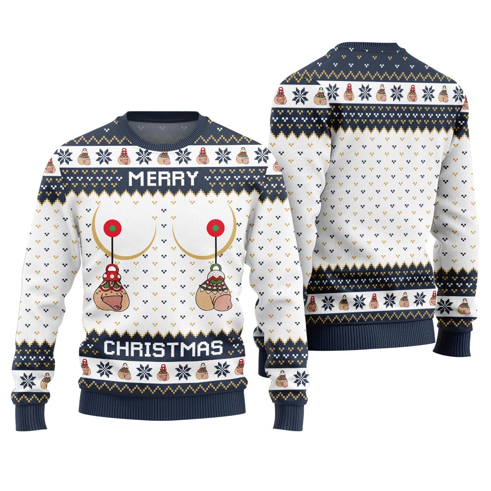Merry Christmas Humorous Ugly Sweater