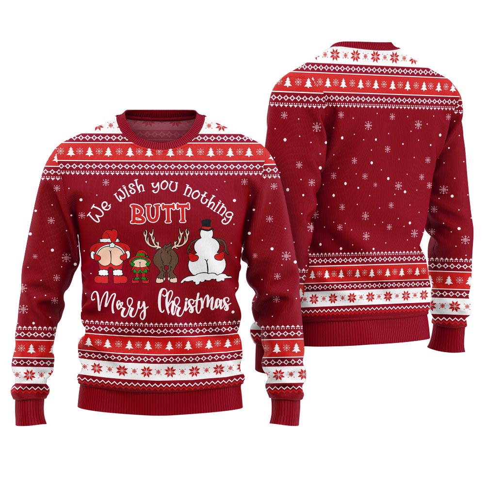 Merry Christmas Inappropriate Xmas Sweater