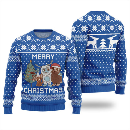 Merry Christmas Night Creatures Ugly Sweater