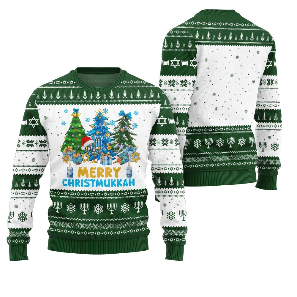 Merry Christmukkah Ugly Christmas Sweater
