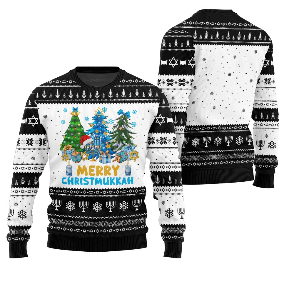 Merry Christmukkah Ugly Christmas Sweater