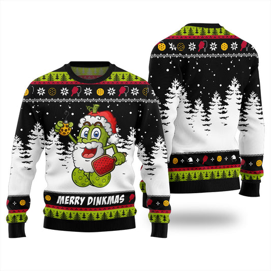 Merry Dinkmas Pickleball Christmas Sweater