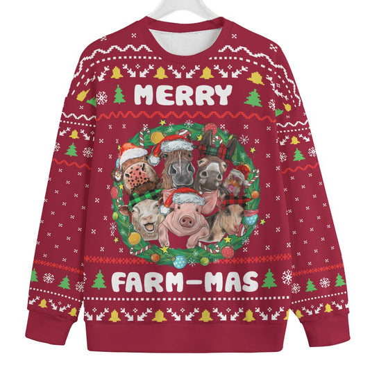 Merry Farm Women's Plus Size Ugly Christmas Sweater