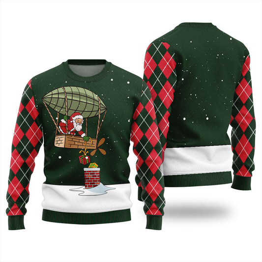 Merry Giftmas Funny Santa Ugly Christmas Sweater For Men