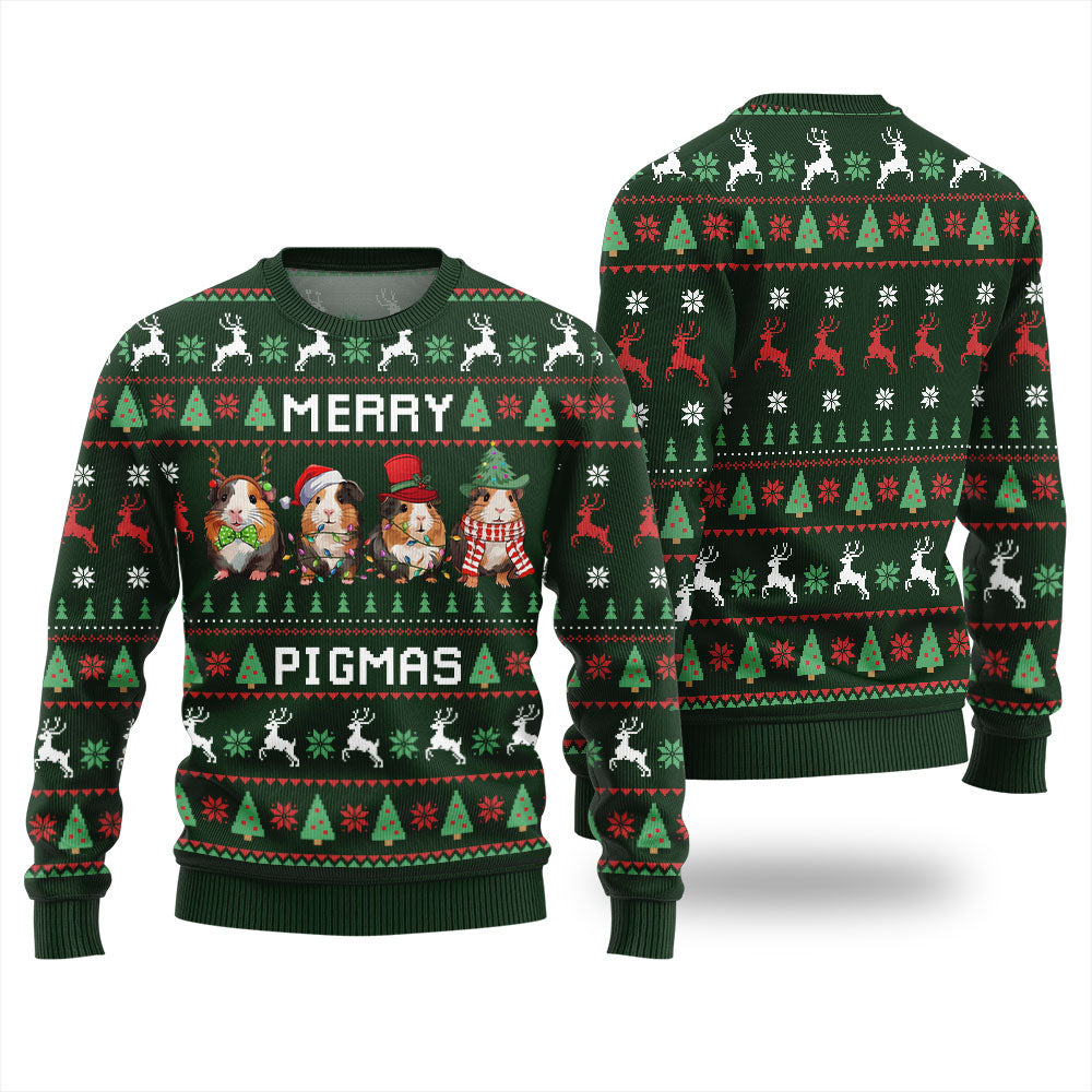 Merry Pigmas Ugly Christmas Sweater