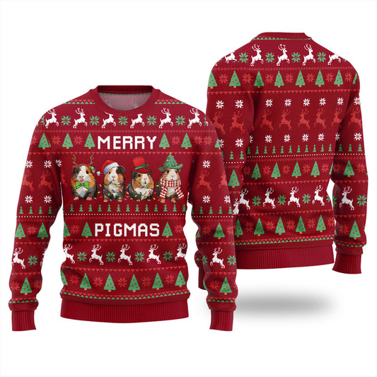Merry Pigmas Ugly Christmas Sweater