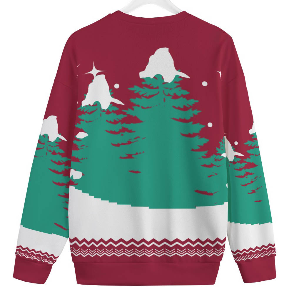 Merry Squirrelmas Plus Size Christmas Sweater