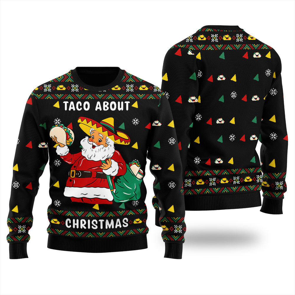 Taco Bout Christmas Women's Ugly Sweater