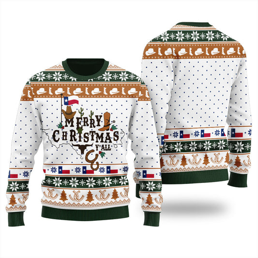 Merry Texas Christmas Ugly Sweater