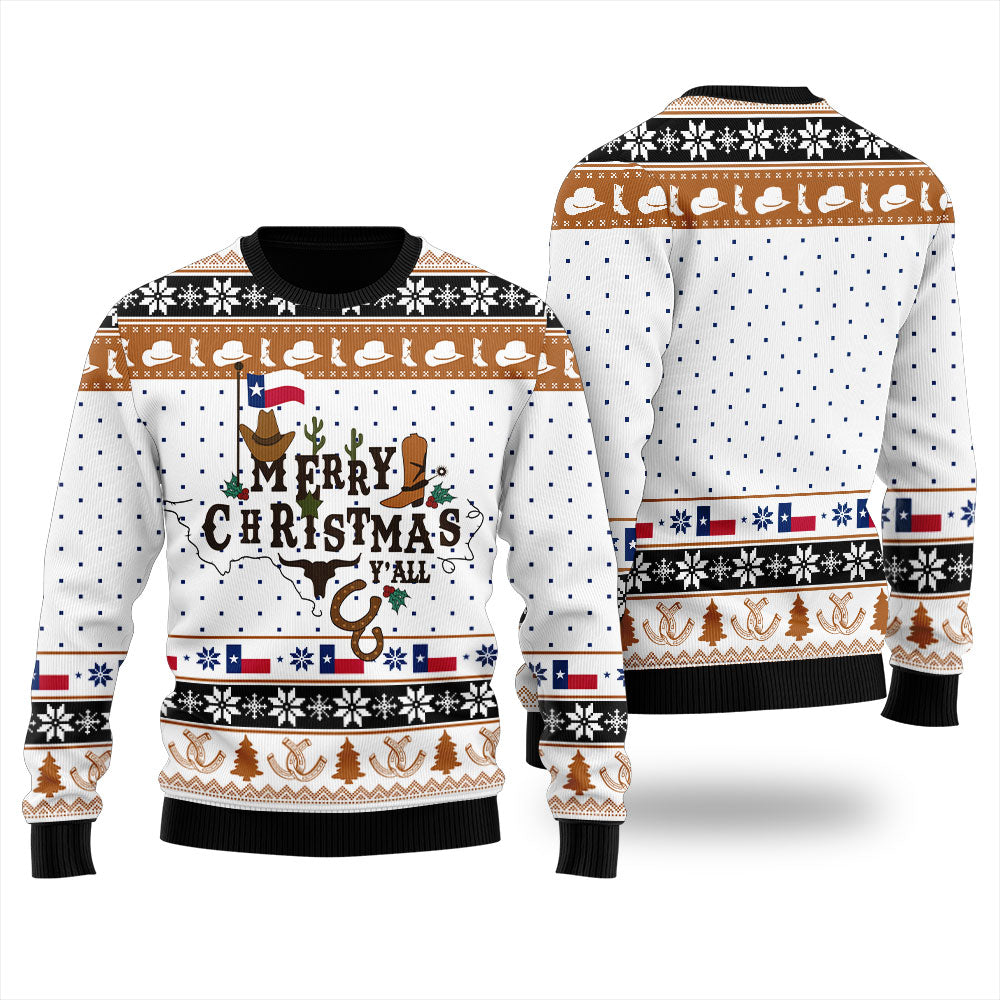 Merry Texas Christmas Women's Ugly Christmas Sweater