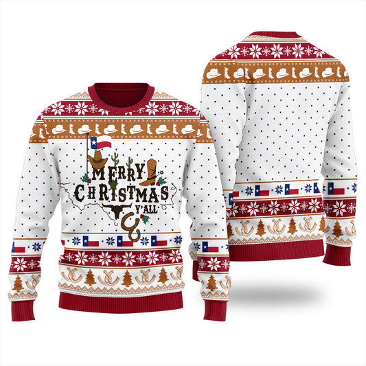 Merry Texas Christmas Women's Ugly Christmas Sweater