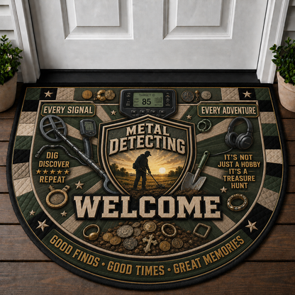 Master Blacksmith Forge And Anvil Doormat - Metalworking Anvil Welcome Mat - 5to9vibe