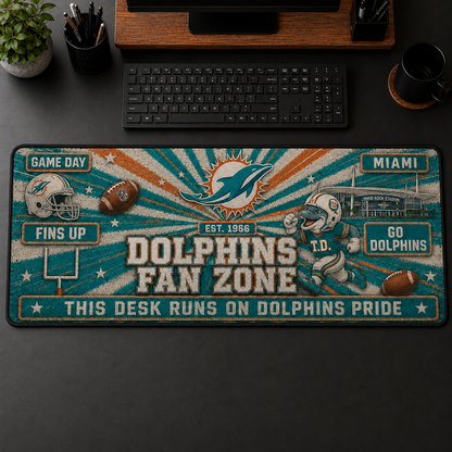 All Football Teams Fans Zone Desk Mat Mouse Pad Plus Size Trending - 5to9vibe